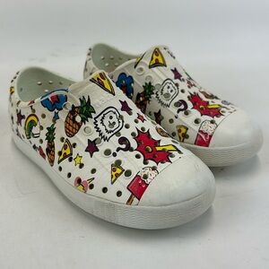 NATIVE Jefferson Emoji Graphic Waterproof Shoes Size C9